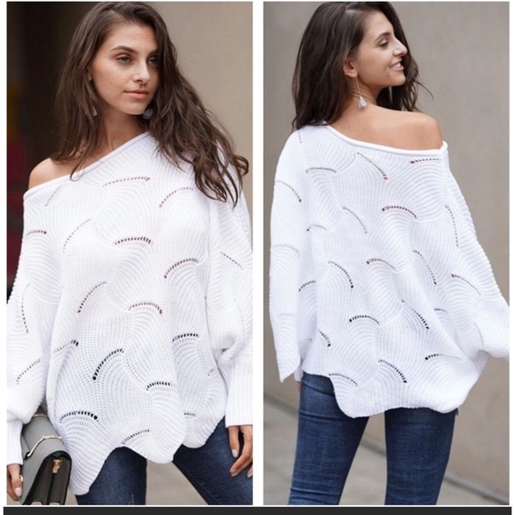 FINAL OFF SHOULDER SWEATER - Picture 5 of 9